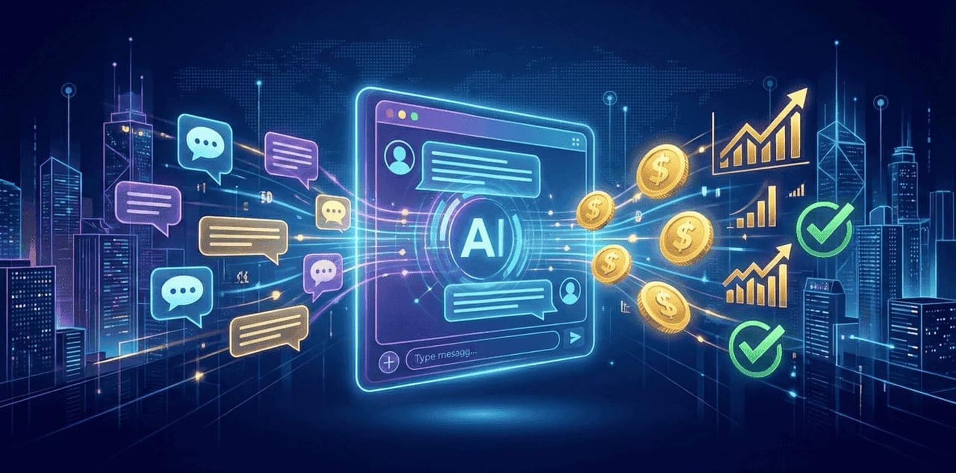 צ'אטבוט עסקי הממיר שיחות לקוחות לעסקאות סגורות