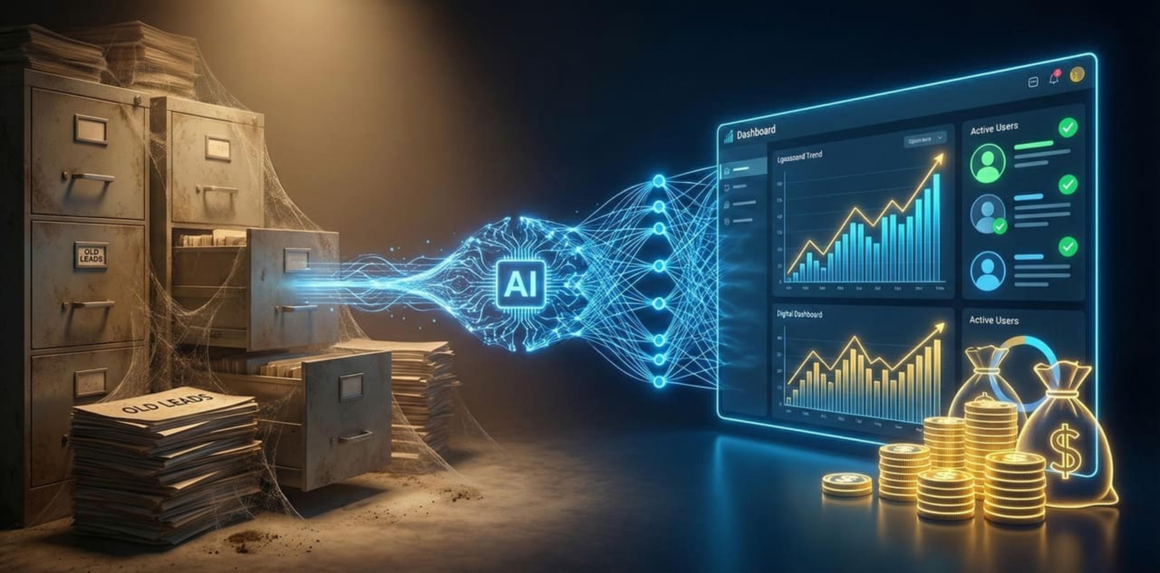 החייאת מאגר לקוחות ישנים עם קמפיינים מבוססי AI